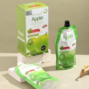 Gel de Coloración Capilar con Extracto de Frutas Natural, al Por Mayor, Precio Económico de Fábrica, Negro y Marrón Oscuro, 500 ml*2 - Product Image 4