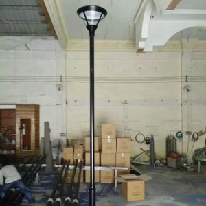 Aluminum Solar Led Garden Light <b>12V</b> <b>DC</b> Light Sensor Semi Flush Mount 50000 Hours Lifespan Outdoor Lighting - Product Image 2