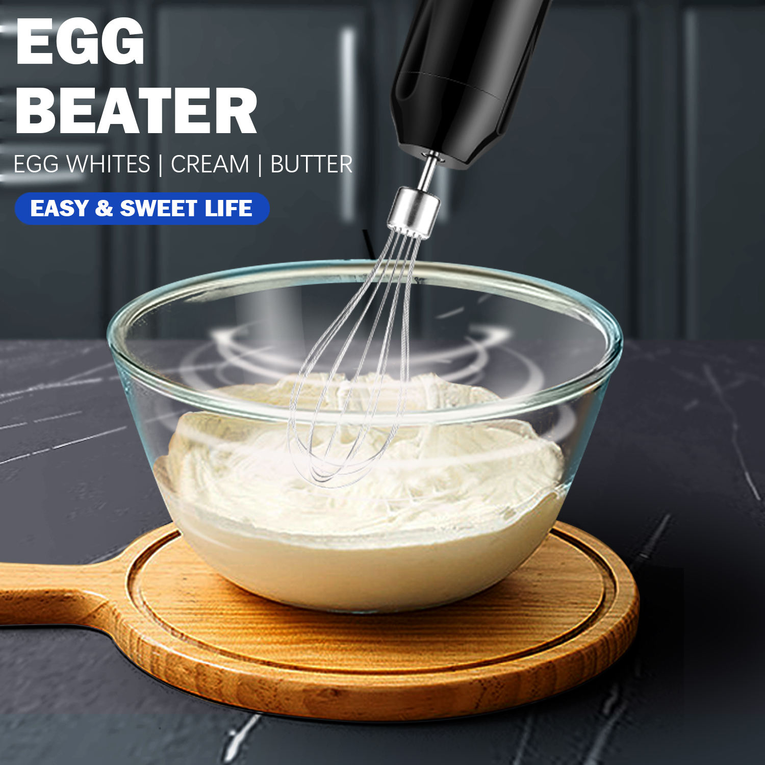 FRUSTA ELETTRICA SBATTITORE FRULLATORE IMPASTATORE 4 FRUSTE 7 - Foto 5