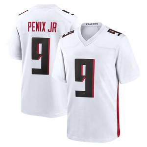 Hot Customized Embroidery Heren USA Voetbalshirt Ademend Plus Size Gepersonaliseerde Naam Logo Blank Atlanta Polyester - Product Image 4