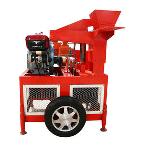 Machine à briques semi-automatique standard d'exportation FL1-20, personnalisable, hydraulique, à chaîne, pour la fabrication de briques en terre cuite - Product Image 5