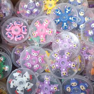 Silicone Cartoon <b>Finger</b> Ornament Cool Silent Children Decompression Toy Market <b>Stall</b> Supply - Product Image 2