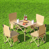 Chaises et tables de fête d'extérieur durables avec design métallique pliable pour plus de confort et de commodité