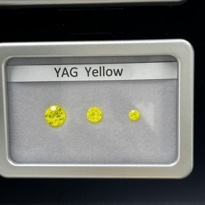 อิทเทรียมอะลูมิเนียมการ์เนต YAG คุณภาพสูง สีเหลืองซุปเปอร์ฟลูออเรสเซนต์ สำหรับทำอัญมณี - Product Image 4
