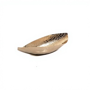 Classic Design Metal Gold Color Serving Bowl Customized Size And Shape Kitchenware Fruits Bowl At <b>Cheap</b> Prices - Product Image 1