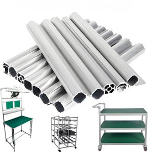 Banco da Lavoro in Alluminio Resistente alla Corrosione con Funzione Magnetica, Supporto per Lampada da Terra e Opzione Seduta - Product Image 6