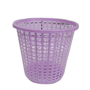 Thickened Plastic Trash Can Cylindrical 29cm <b>Large</b> Size Indoor Waste <b>Bin</b> For Office Bedroom Living Room Mixed Colors - Product Image 3