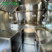 Wecare Vendeur de rue Drink Churros Food Cart Designs Snack gratuit Van Beer Hot Dog Truck Friteuse Remorque alimentaire Usa Standard