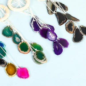 ديكور ملون على شكل غير منتظم-نوافذ منزلية أنيقة ، غرفة معيشة وشرفة ، حجر طبيعي متعدد الألوان - Product Image 2