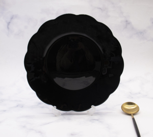 Ensemble de vaisselle en verre opale blanc trempé QP, comprenant des bols à salade et des assiettes à soupe, vaisselle en verre opale - Product Image 5