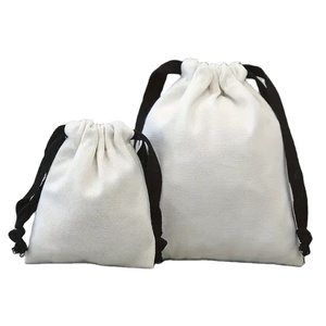 Sacs cadeaux en coton personnalisés, sacs à poussière en tissu pour chaussures, sacs à main en toile avec cordon de serrage, sacs de rangement à cordon, sacs à bijoux anti-poussière - Product Image 1