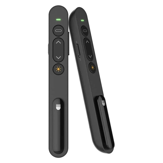 Remote Control Flip Pen Multifunction Laser Pointer with Red Light for Charging Teaching Demonstration and Business PPT Speech
