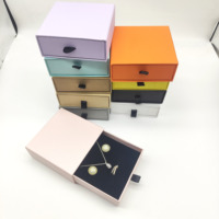 Boîtes d'emballage de luxe personnalisées en papier artistique avec tiroir coulissant pour parfums et bijoux, en matériaux recyclés, compatibles montres, logo personnalisé