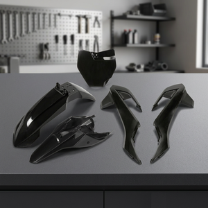 Kit di plastica nera per Gas MC 65 2021-2023 motocicli accessori per moto - Product Image 2
