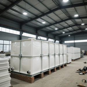 ถังเก็บน้ำดื่มแบบพับได้ FRP GRP ขนาด 10000 ลิตร ราคาประหยัด รับประกัน 3 ปี อัตราการไหล 3000 ลิตร/ชั่วโมง กำลังไฟ 70 กิโลวัตต์ รองรับหลายแรงดันไฟฟ้า - Product Image 4