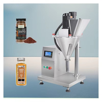 Machine de remplissage semi-automatique de haute précision (0,1-100g) pour poudre de café en sachets, distributeur de poudre quantitatif de table pour aliments