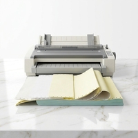 Rollo de Papel Autocopiativo Certificado FSC y Papel Autocopiativo de 9.5x11 Pulgadas, 2-6 Capas, Suministro de Formularios de Oficina al por Mayor