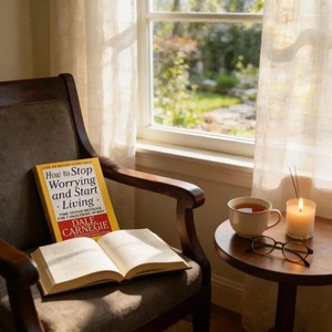 Cómo dejar de preocuparse y empezar a vivir de la manera más saludable, de Dale <span class=keywords><strong>Carnegie</strong></span>, libro de lectura sobre gestión de las emociones negativas y bienestar mental - Product Image 4