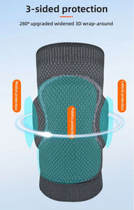 Genouillères de volley-ball en éponge épaisse, anti-collision, respirantes, antidérapantes, pour l'entraînement et le roller - Product Image 6
