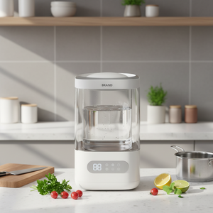 GEMEO Wifi Tuya App Télécommande Ion Négatif Uv Brume Chaude Ultrasonique Air 35ML Humidificateurs - Product Image 1