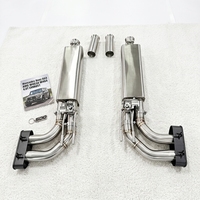Échappement Catback Valvetronic SDO SS304 pour Mercedes Benz G63 AMG W463A W464 4.0T 2018-2026 avec soupape OEM et silencieux