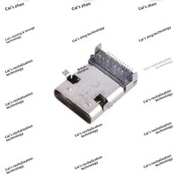Connecteur USB31 ZX TYPE-C24P, carte de connexion horizontale à double rangée 24 broches, prise à 90 degrés