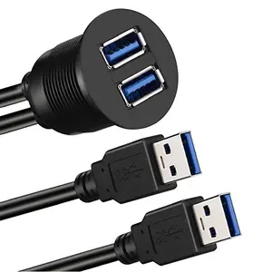 Dual Poorten Qualcomm Quick Lading Geheugen Hub USB3.0 Connector Autolader 16Gb