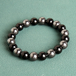 2024 yeni kişilik mors kodu erkek doğal taş el yapımı boncuklu bilezik moda basit Retro bilezik aksesuarları - Product Image 3