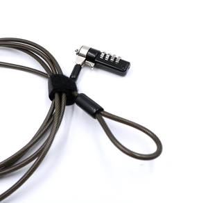 Fabrieksprijs Zinklegering Combinatie 4 Digitale Laptop Slot Anti-Diefstal Veiligheidsslot 1.8M Kabel Wachtwoord <span class=keywords><strong>Computer</strong></span> <span class=keywords><strong>Lock</strong></span> - Product Image 4