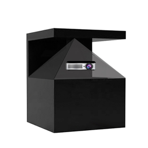 Présentoir pyramidal <span class=keywords><strong>hologramme</strong></span> 3D HoloBox Image suspendue Air <span class=keywords><strong>Video</strong></span> Graphics Logo Images Holographic Player - Product Image 3