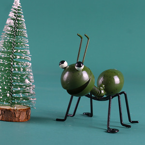 Artisanat <span class=keywords><strong>en</strong></span> <span class=keywords><strong>fer</strong></span> <span class=keywords><strong>forgé</strong></span> Art Déco, fourmis à gros yeux créatives, décorations personnalisées pour la maison et l'<span class=keywords><strong>extérieur</strong></span>, décorations murales de jardin - Product Image 3