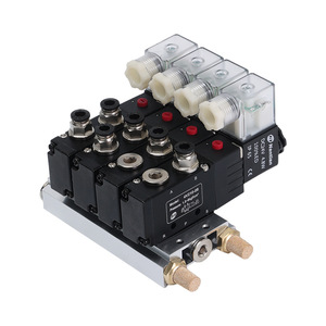 Ensemble d'électrovanne pneumatique 4V210, vanne directionnelle à 2 positions et 5 voies pour cylindre, commande électronique 220V - Product Image 3