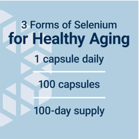 Capsules de complexe de sélénium 200 mcg avec vitamine E, soutien antioxydant, 100 capsules végétales, OEM ODM