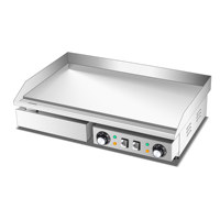 Grill électrique compact Blios Factory Direct 3000W avec revêtement antiadhésif 220V 50Hz 60Hz pour la restauration commerciale