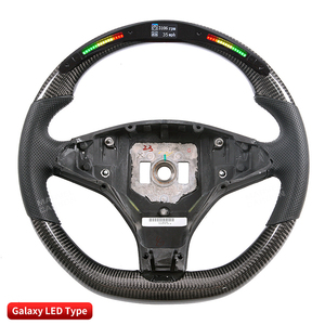 Volant sport en fibre de carbone LED pour Tesla Model S avec application mobile - Product Image 4