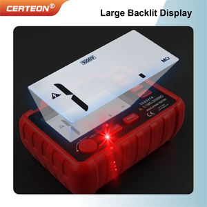 Цифровой мегомметр высокого напряжения с авторазрядом от 250В до 2500В тестер сопротивления изоляции - Product Image 2