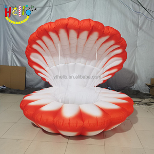 Concha Inflable Gigante Personalizada con LED, Concha Marina Inflable con Luz LED para Decoración de Escenarios de Fiesta - Product Image 2