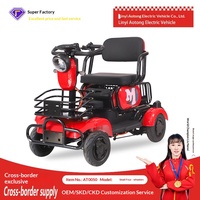 Nouveau Quadricycle Électrique Style Loisirs pour Personnes Âgées et Enfants Handicapés - Vélo d'Assistance à Propulsion Électrique avec Moteur 650W