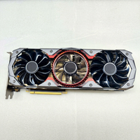 Carte graphique de bureau RTX 2080 Ti 22 Go GDDR6 à triple ventilateur, haute performance, d'occasion, avec PCI Express 4.0 et sortie DP