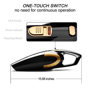 Nettoyeur de voiture portable haute puissance nettoyage de voiture humide et sec forte aspiration 1 4000Pa 120w aspirateur de voiture dépoussiéreur d'air - Product Image 4