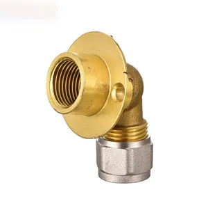 Battery Connector Brass Elbow Gas Pipe lpg Connector Adapter Brass Fitting