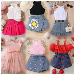 Nuovi Lotti di Abbigliamento Femminile e per <span class=keywords><strong>Bambini</strong></span>, Vestiti Casual Usati all'Ingrosso, Top e Abiti per <span class=keywords><strong>Bambini</strong></span> - Product Image 1