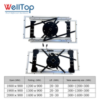 Mécanisme de table basse/salle à manger relevable 360° pour accessoires de mobilier et quincaillerie – Vente en gros usine °   Base de table pivotante et extensible