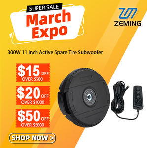 Subwoofer Attivo per Auto Zeming ad Alte Prestazioni da 11 Pollici per Ruota di Scorta con <span class=keywords><strong>Bassi</strong></span> Potenti - Product Image 1