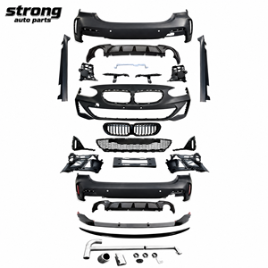 Kit complet d'extérieurs pour BMW Série 1 F52 berline 2016-2023 : <span class=keywords><strong>pare</strong></span>-chocs <span class=keywords><strong>avant</strong></span> et arrière, calandre, capot, phares, kit de modernisation - Product Image 2