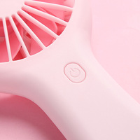 Ventilador de Mano Eléctrico FENGFLY RL-787 RTS, Ventilador Personal USB Recargable, Mini, Bonito, 3 Velocidades, 400mAh, 2-4 Unidades
