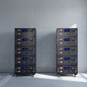 Batteries de rack de haute qualité 5KW 3KW 2KW, armoire de batteries solaires au lithium-ion 51.2V avec écran LCD et BMS RS485 CAN2.0 - Product Image 2