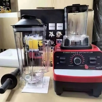 2-delige 4500W plastic heavy-duty commerciële mixer smoothie-sapcentrifuge voedselverwerker blender makkelijk schoon te maken duurzaam
