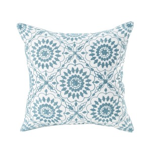 <span class=keywords><strong>Funda</strong></span> de Almohada 100% Poliéster con Bordado de Flores, Estilo Nórdico, para Sofá, Reposacabezas, Oficina, Personalizable - Product Image 2