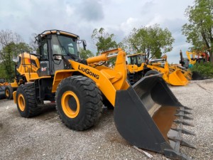 Chargeur frontal Liugong 856H d'occasion charge nominale de 5 tonnes excellent état prix d'usine avec composants de base pompe à roulement moteur - Product Image 2